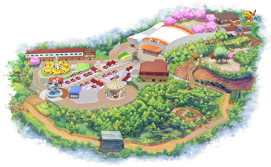 포켓몬 파크 칸토 지도