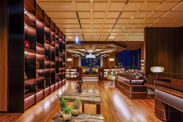 태국식과 일본식이 조화된 센타라 그랜드 호텔의 조식 뷔페