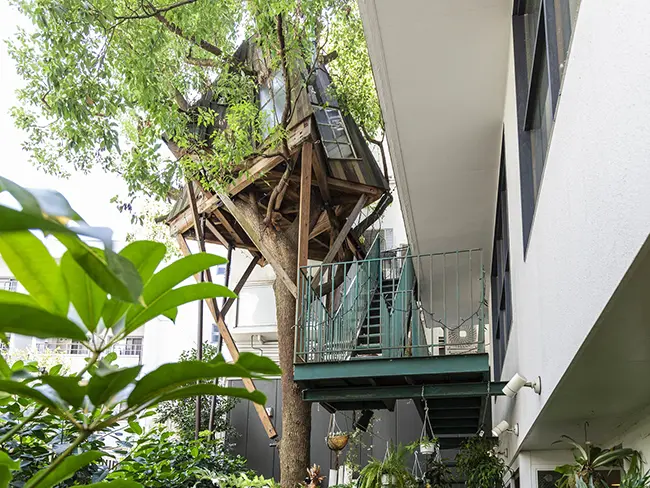 BIOTOP Osaka exterior with plants and greenery