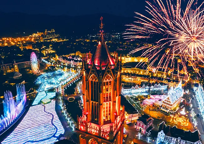 하우스텐보스 윈터 일루미네이션