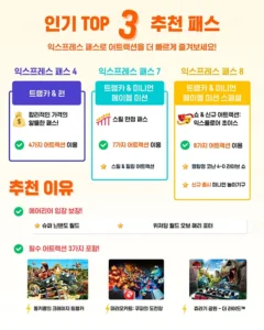 USJ 익스프레스 패스 추천 3가지