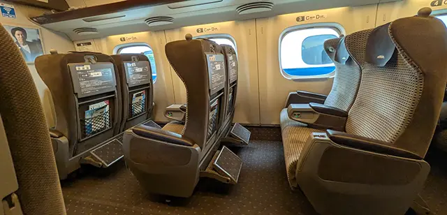 Green Class Tickets On The Shinkansen