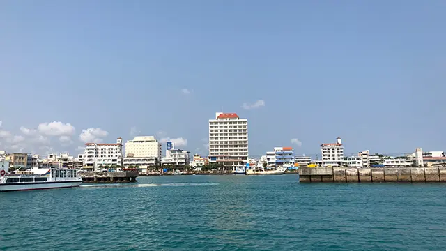 오키나와 이시가키/미야코지마 렌터카 예약 팁 및 스노클링 포인트 3 Snorkeling with sea turtle in blue water at Miyako island