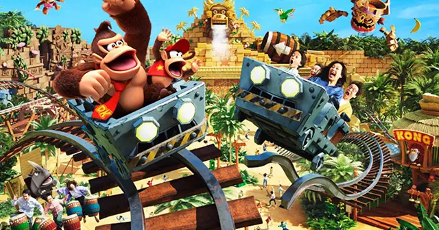 Donkey Kong Country Entrance at USJ Super Nintendo World