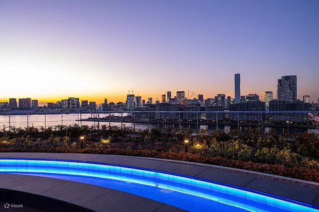 Edo-style architecture at Toyosu Senkyaku Banrai Tokyo