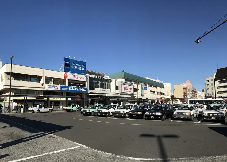 JR 마쓰모토역 역사와 역전 광장