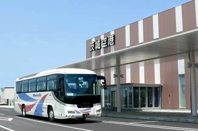 이바라키 공항-도쿄역 버스 예약을 위한 Japan Bus Online 모바일 예약 확인 화면 예시