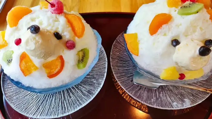 가고시마 텐몬칸 시로쿠마 디저트