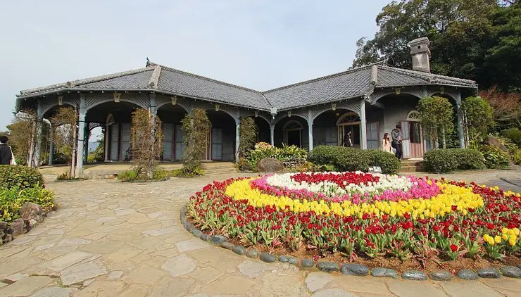 글로버가든에서 내려다본 나가사키 전망