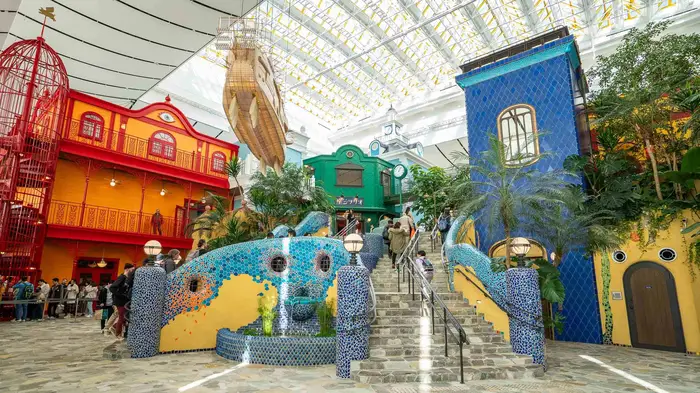 지브리 파크 지브리의 대창고 외관