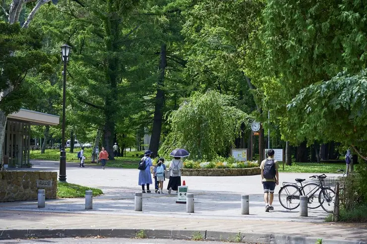 신궁 내 롯카테이 차집