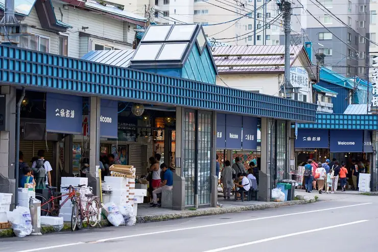 먹음직스러운 해산물 꼬치