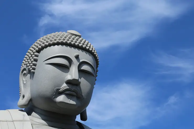 머리 대불 언덕 전경