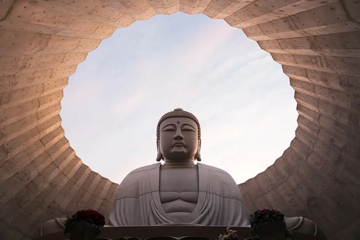 하늘이 뚫린 돔 구조체