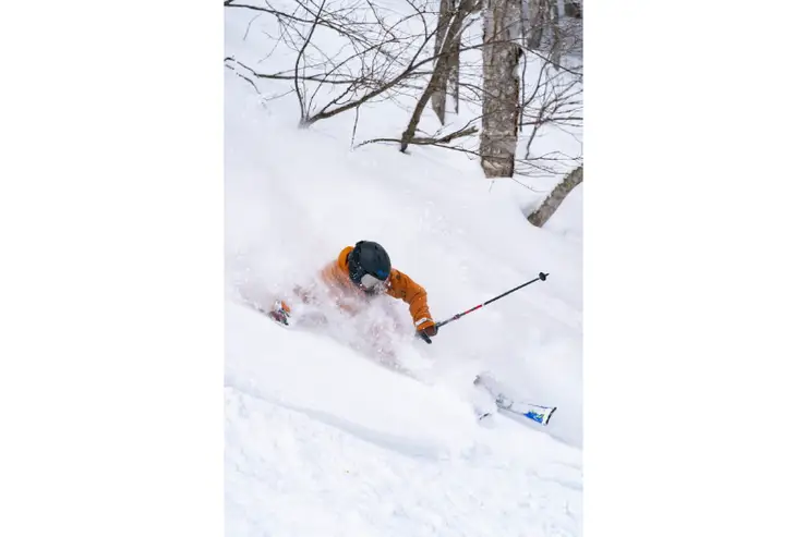 올림피아 존의 완만한 슬로프