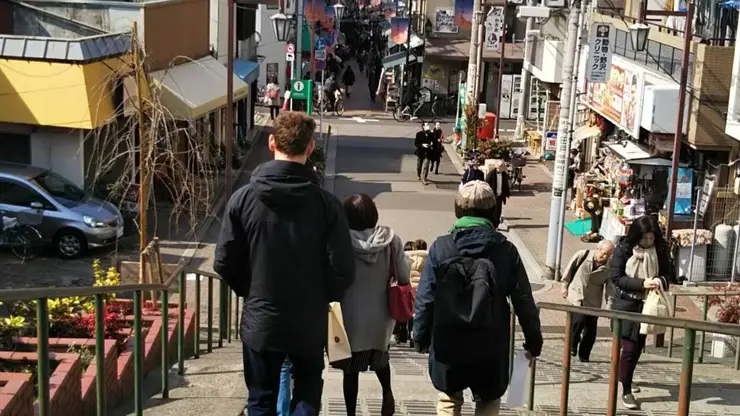 야네센 지역에 보존된 에도 시대 서민들의 전통 가옥 양식