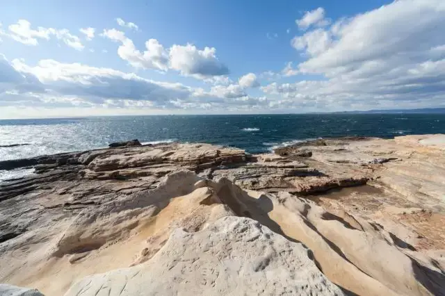시라하마 센조지키 암반 지형