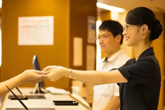 가이케 온천 해변 전경