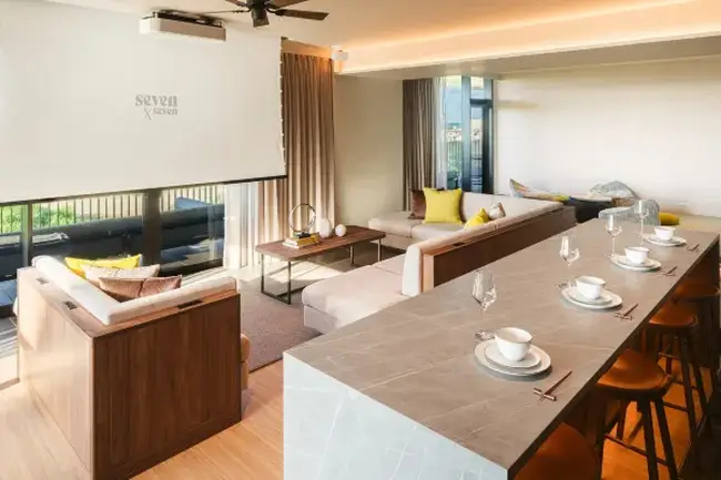 세븐 x 세븐 이시가키 외관 디자인