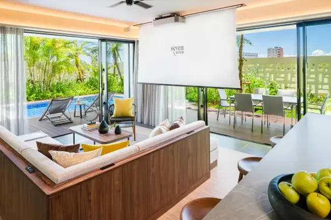 세븐 x 세븐 이시가키 객실 내부 전경