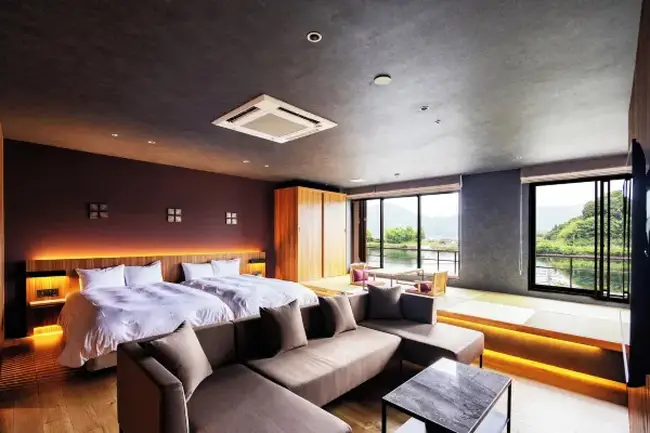 우라리 타케오 가든 테라스 스파 리조트 식사