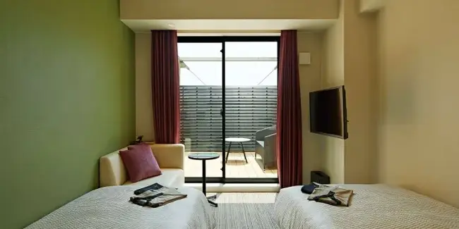 칸데오 호텔 마쓰야마 오카이도 외관